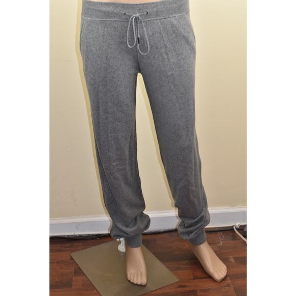 NWT DOLCE GABBANA GRAY CASHMERE GLITTER TRIM POCKETS JOGGER PANTS M ITALY - Picture 1 of 12